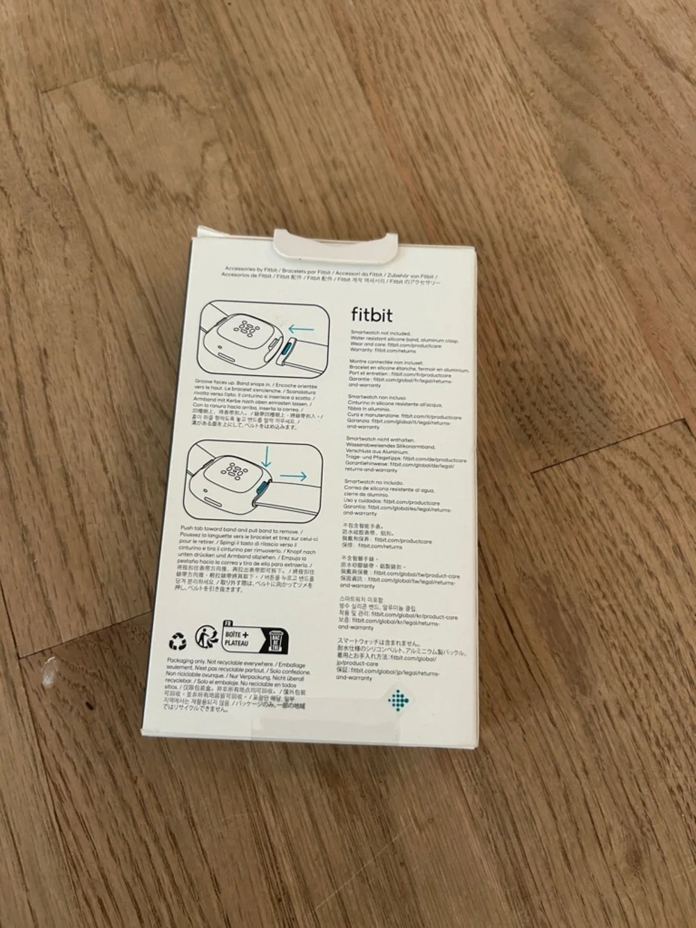 Fitbit 24mm Sport Band - White